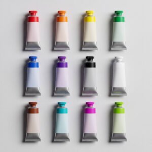 Acrylic Starter Set, Twelve Tubes