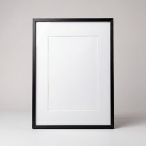 Black Metal Frame, A3