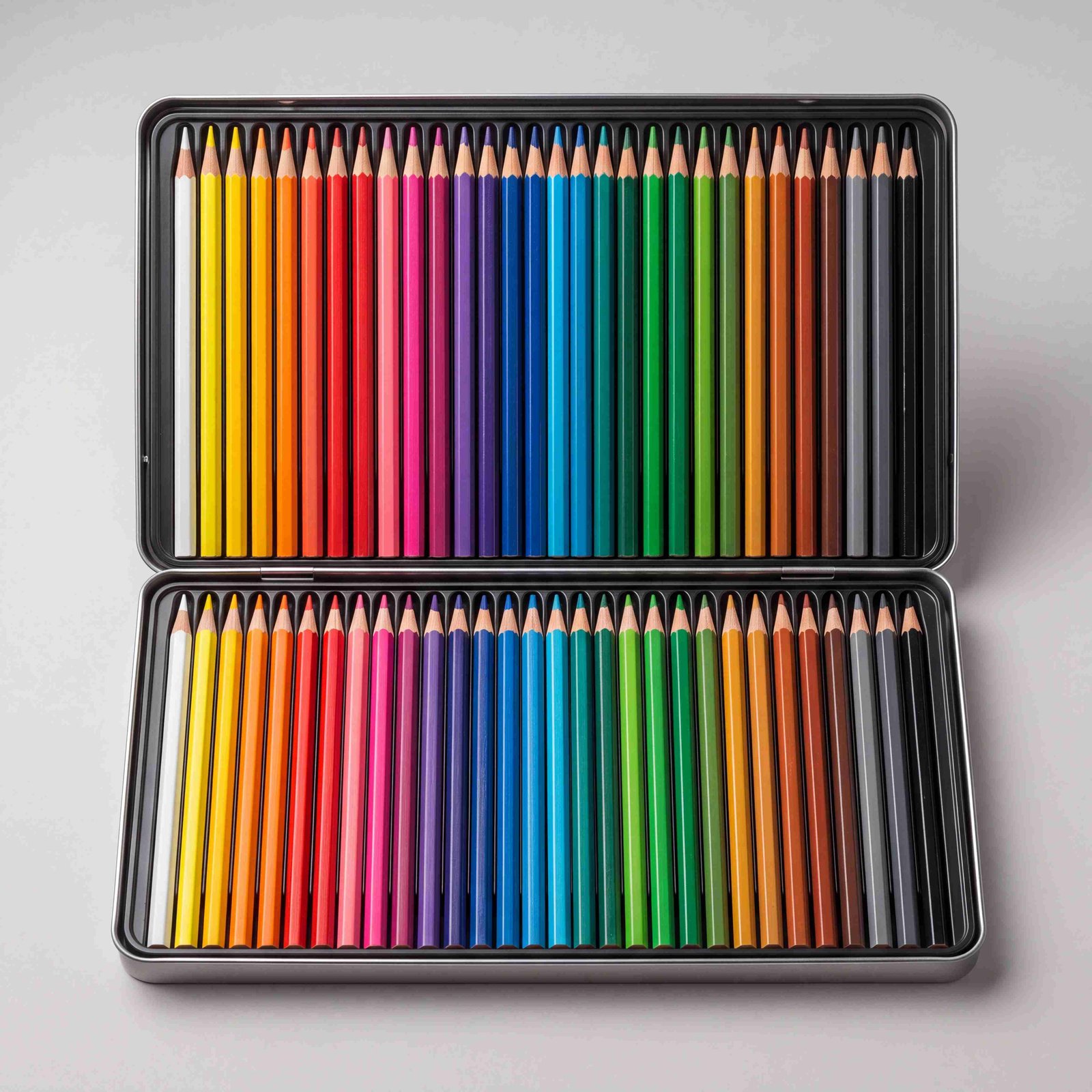 Coloured Pencil Tin, Forty Eight
