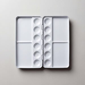 Folding Enamel Travel Palette