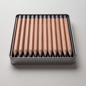 Graded Graphite Pencil Set, Twelve