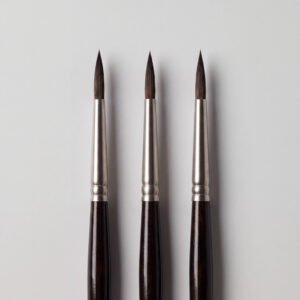 Sable Detail Brush Trio